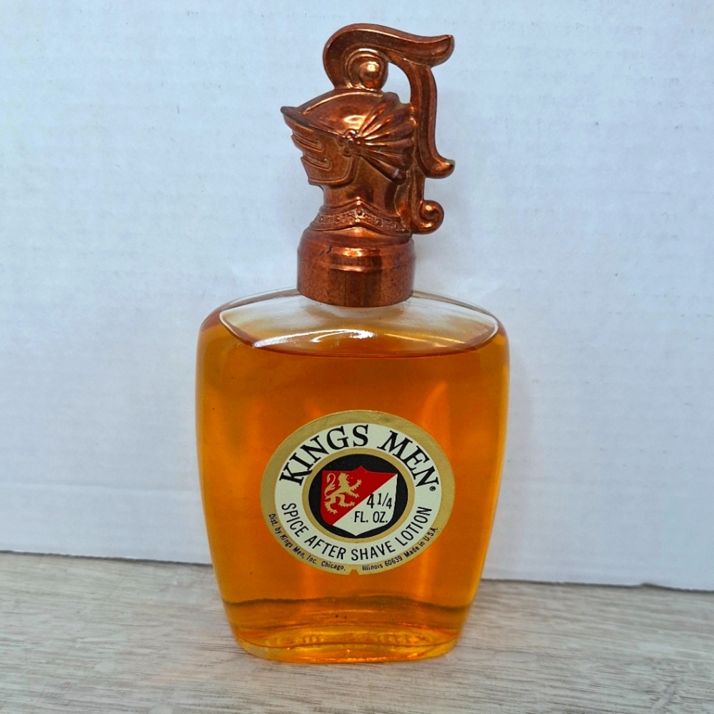 NWOT Vintage Kings Men Spice After Shave Lotion  4 1/4 FL. OZ. Made In USA